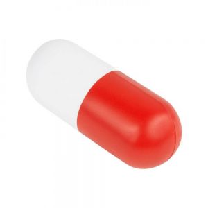ANTI-STRESS EN FORMA DE CAPSULA personalizada